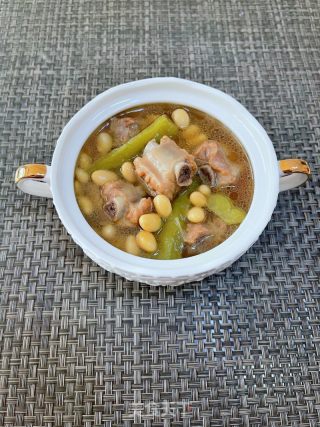 苦瓜黄豆排骨煲的做法步调：18