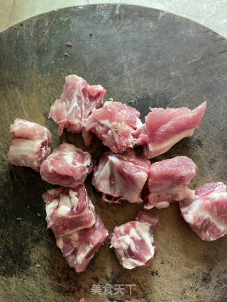 苦瓜黄豆排骨煲的做法步调：2