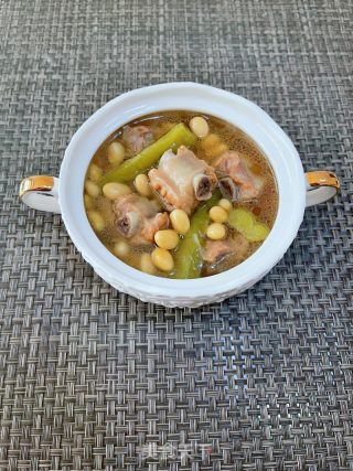 苦瓜黄豆排骨煲的做法步调：17