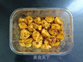 如许烤土豆没有放一面油，超等安康！（锡纸烤土豆）的做法步调：4