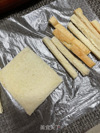 芝士水腿三明治的做法步调：2