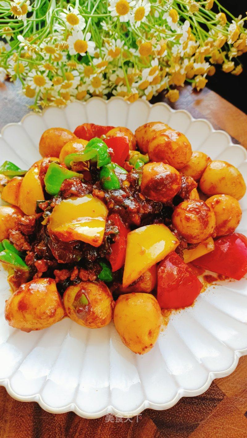 肉酱鹌鹑蛋——附鹌鹑蛋剥皮小诀窍的做法