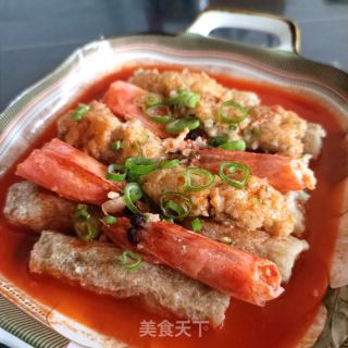 陈虾酿竹荪的做法步调：21