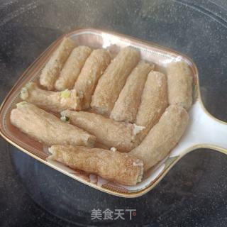 陈虾酿竹荪的做法步调：9