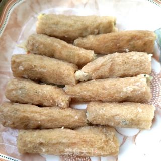 陈虾酿竹荪的做法步调：10