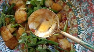 小葱拌土豆——土豆的仙人服法的做法步调：11