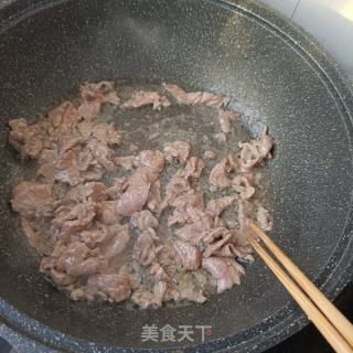 子姜炒牛肉的做法步调：13
