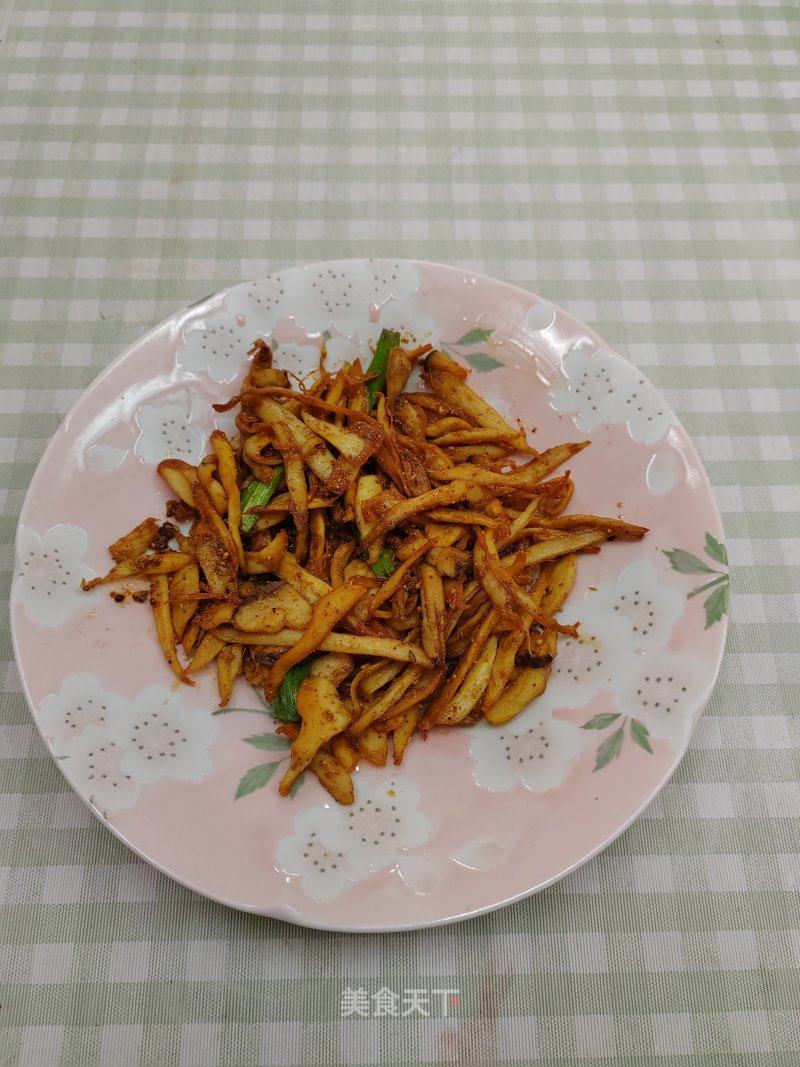 孜然杏鲍菇的做法
