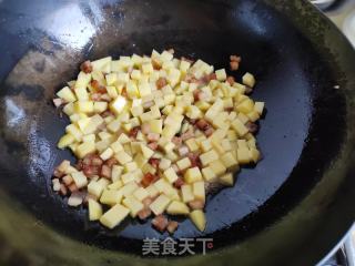 陈炒黑米饭的做法步调：6