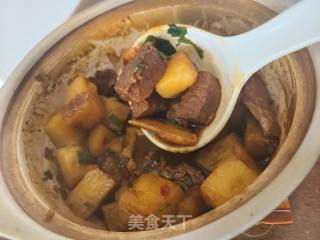 喷鼻辣酱炖牛肉的做法步调：16