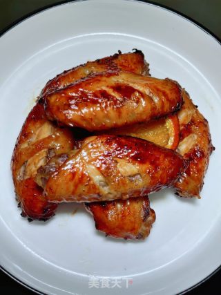 蜜汁橘喷鼻鸡翅的做法步调：14