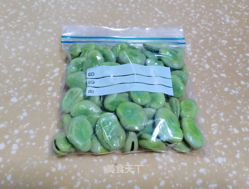 蚕豆保留法的做法
