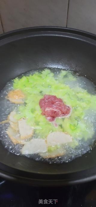 肥肉苦瓜汤的做法步调：7