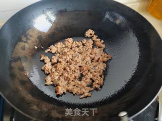 肉终玉米笋炒四时豆的做法步调：5