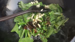 蚝油莴笋叶——一丝不苟过日子的做法步调：9