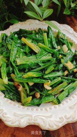 蚝油莴笋叶——一丝不苟过日子的做法步调：10