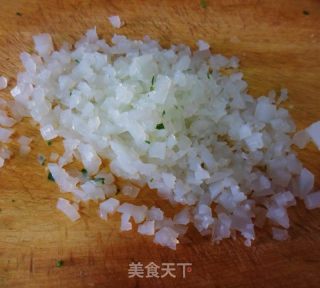 素韭菜盒子的做法步调：4