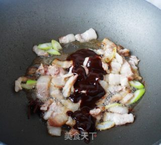 酱爆肉片黄瓜的做法步调：4