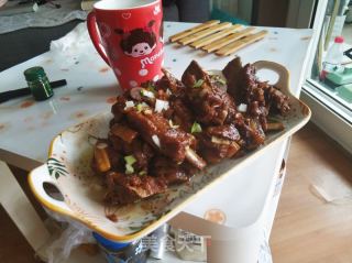 葱烧排骨的做法步调：12