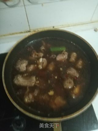 葱烧排骨的做法步调：5