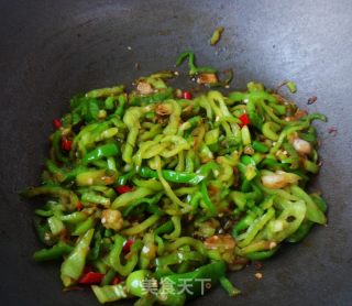 虾皮炒辣子的做法步调：6