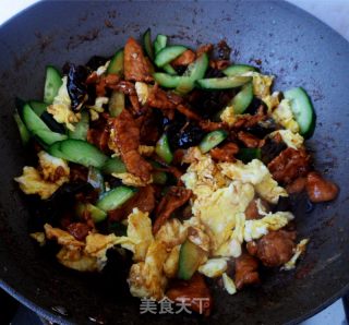 木须肉的做法步调：10