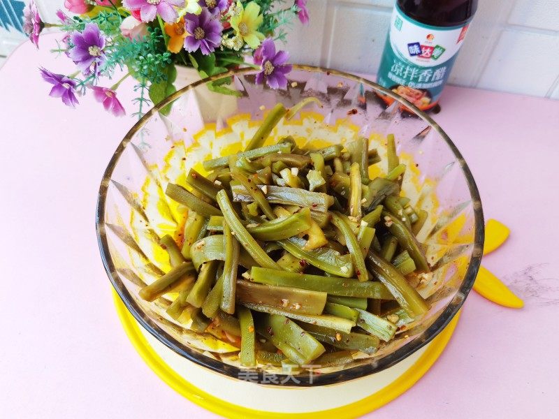 凉拌贡菜的做法