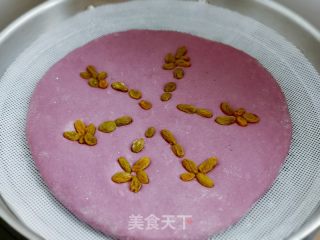 紫薯收糕的做法步调：4