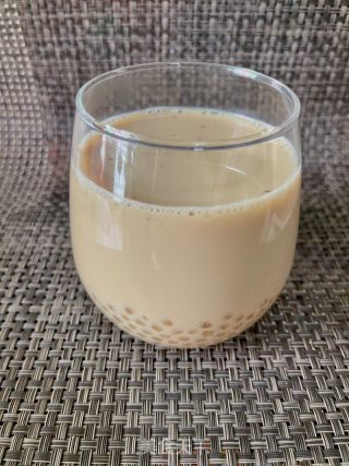 西米露奶茶的做法步调：12