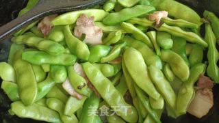 家常炖豆角的做法步调：6