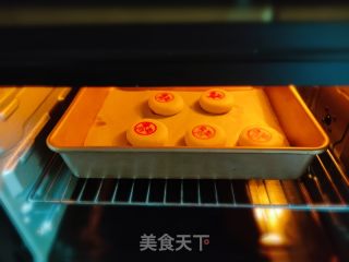 玫瑰豆沙饼的做法步调：8