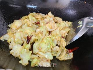 干锅包菜的做法步调：5