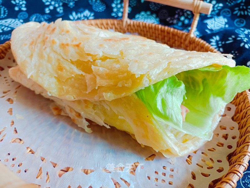 脚抓饼的做法