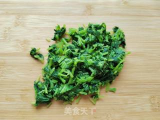 凉拌豆干芝麻叶的做法步调：3