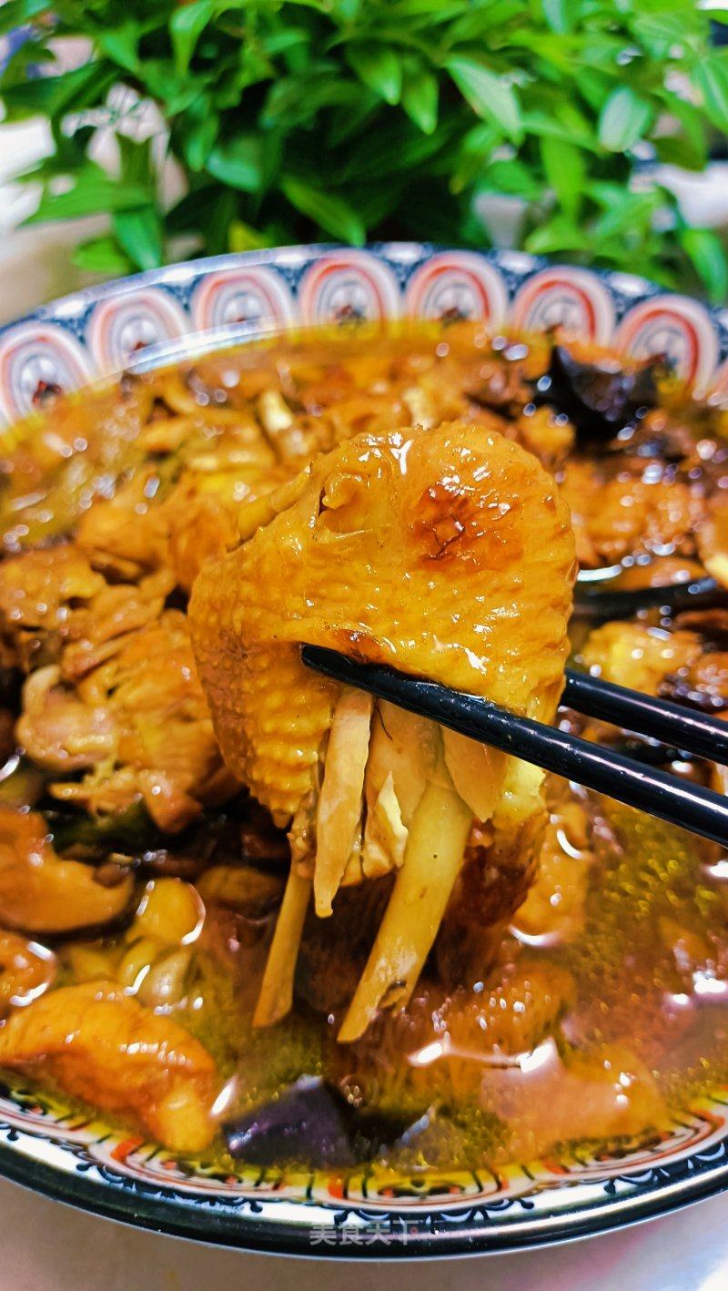 小鸡炖蘑菇的做法
