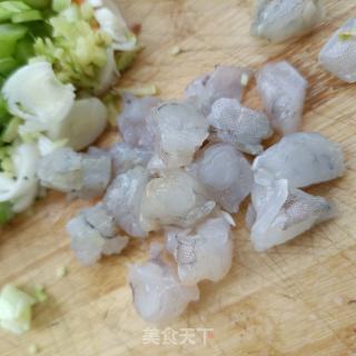 陈虾鸡肉粥的做法步调：7