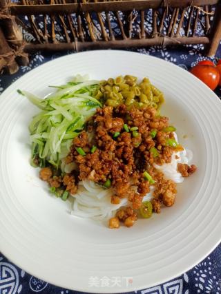 肉沫拌粉的做法步调：8