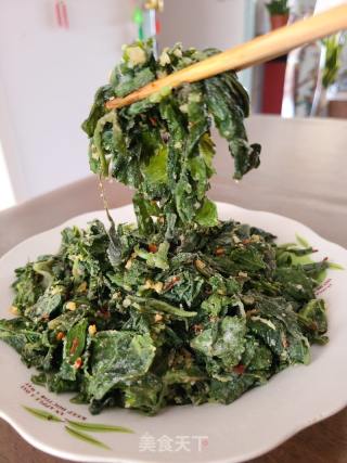 蒸紫苏叶的做法步调：17