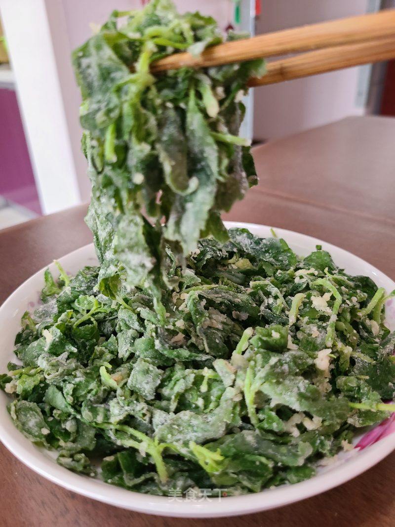 蒸十喷鼻菜的做法