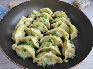 黄瓜丝牛肉煎饺的做法步调：11