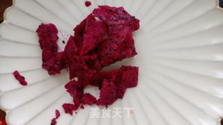 水龙果冰饮的做法步调：2
