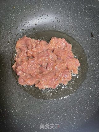 韭黄炒牛肉的做法步调：5