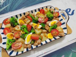 鸡肉土豆沙推的做法步调：9