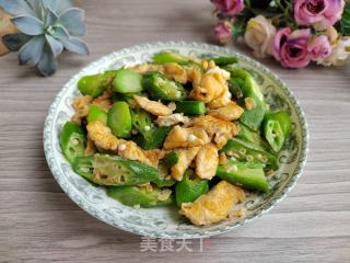 白春葵炒蛋的做法步调：6