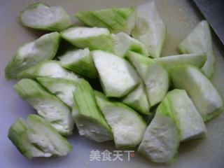 虾干丝瓜汤的做法步调：4
