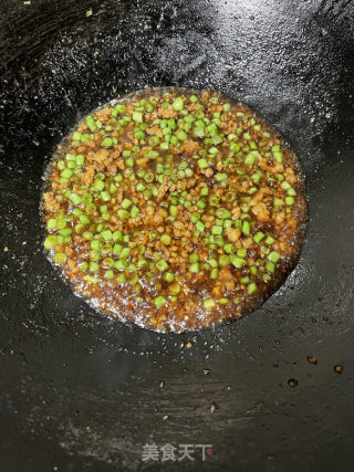 肉沫豆角拌里的做法步调：12
