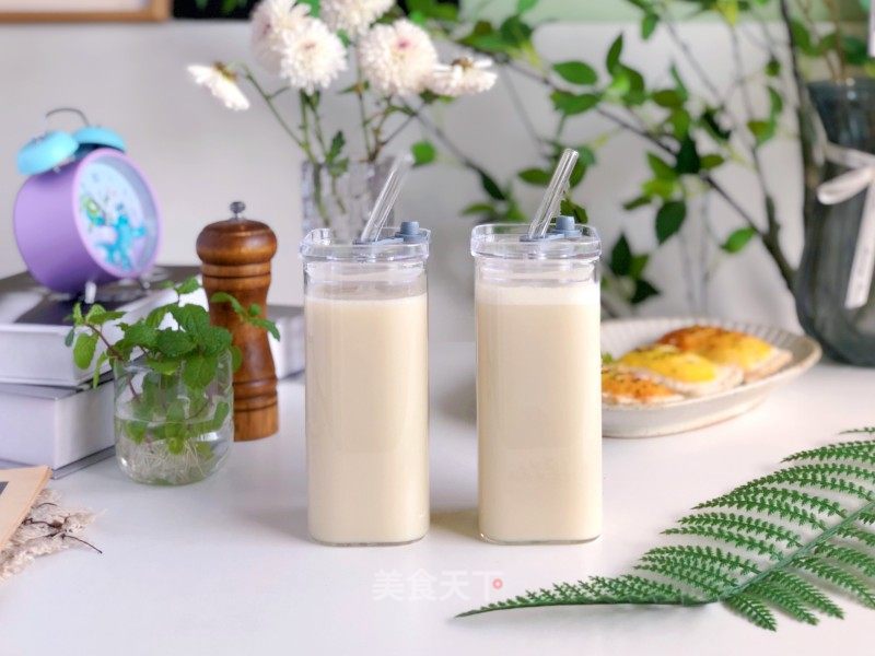 山药雪梨百开豆乳的做法