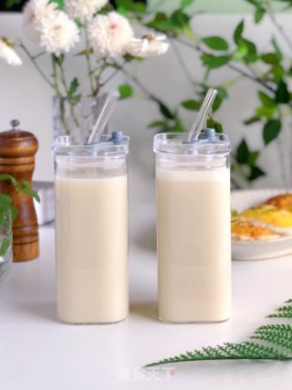 山药雪梨百开豆乳的做法步调：6