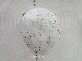 乌芝麻白豆硬欧的做法步调：5