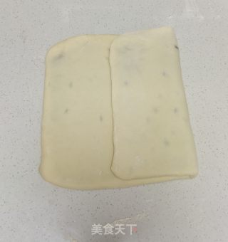 豆沙多层里包的做法步调：5